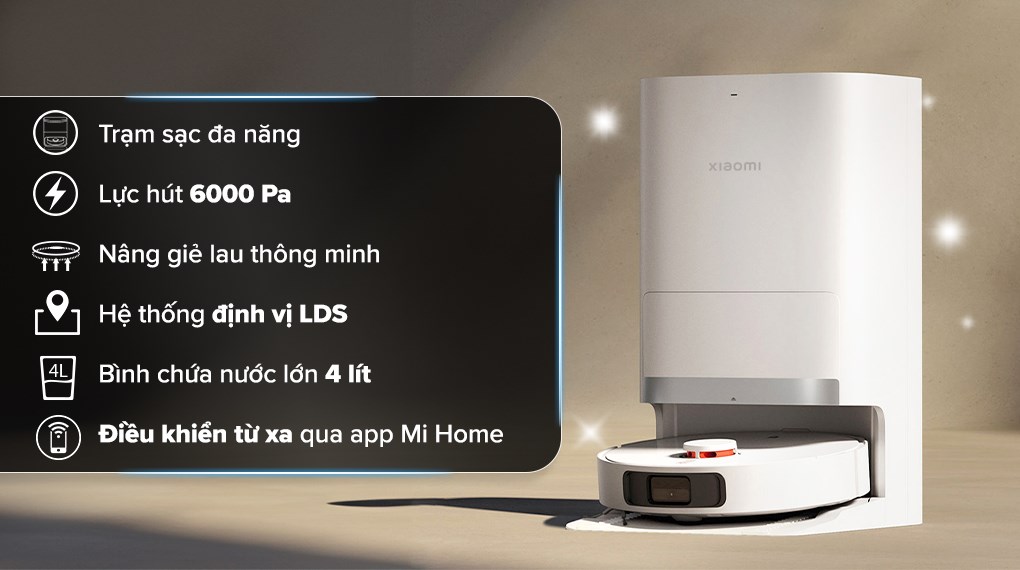Robot hút bụi Xiaomi Vacuum X20+