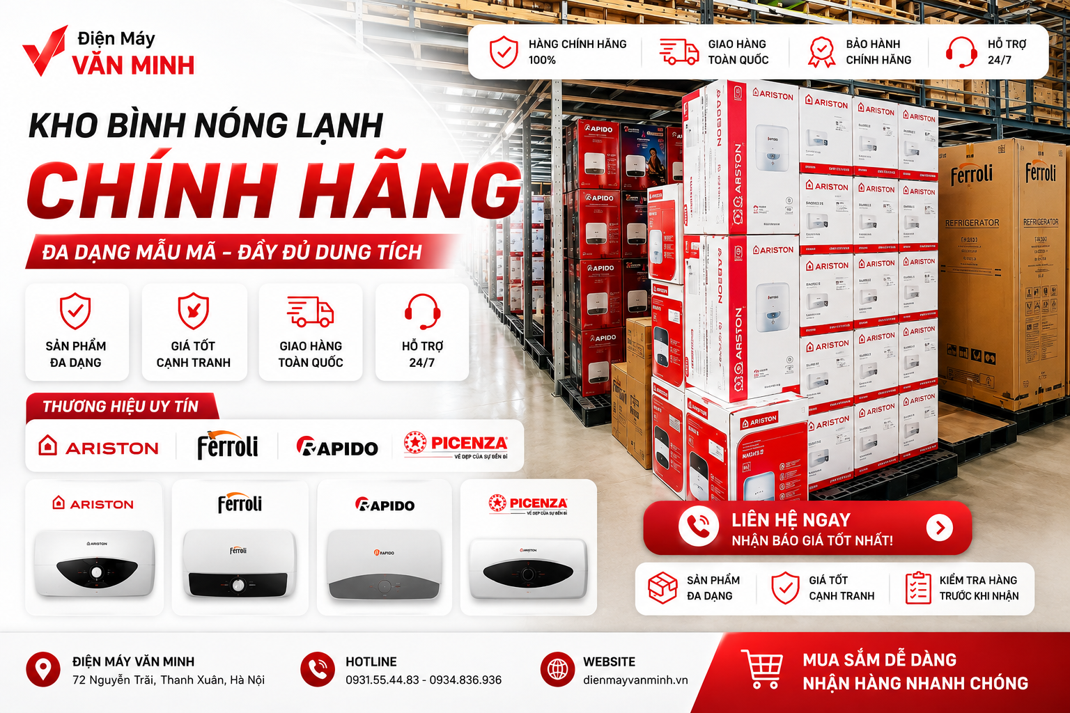 Bình nóng lạnh