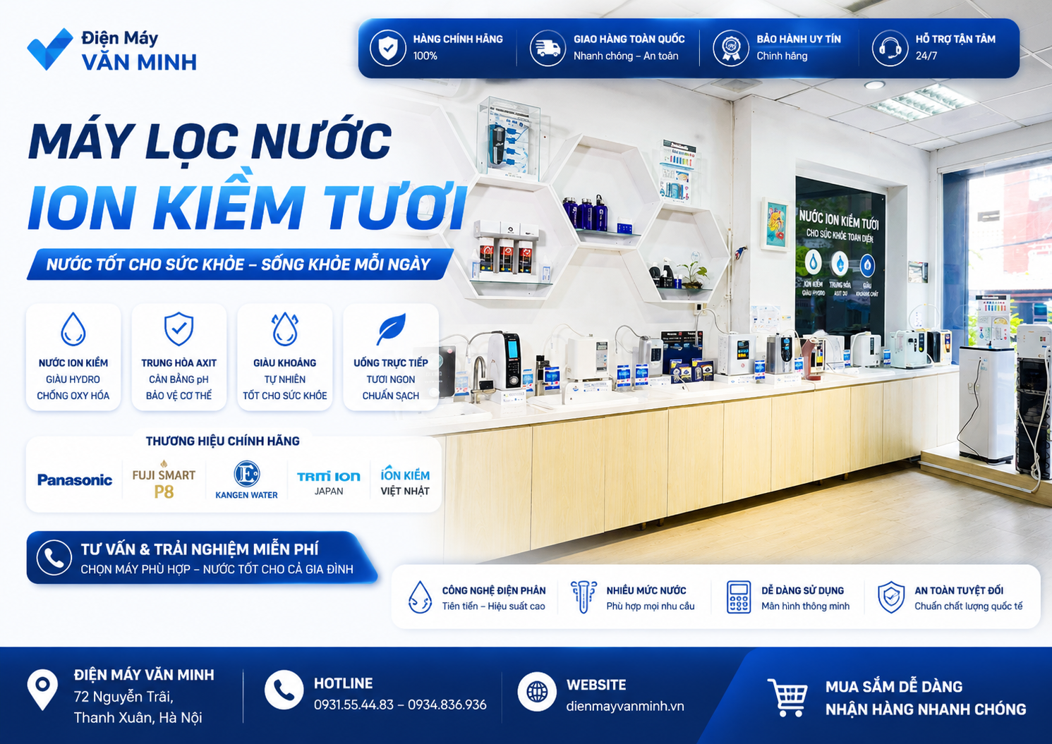 Máy lọc nước ion kiềm