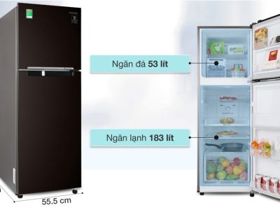 Tủ lạnh Samsung Inverter 236 lít RT22M4032BY/SV