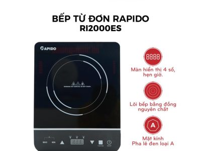 Bếp từ đơn Rapido RI2000ES
