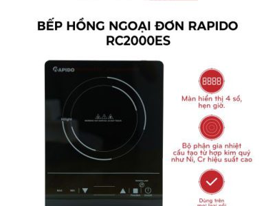 Bếp từ đơn Rapido RI2000ES