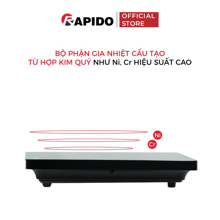 Bếp từ đơn Rapido RI2000ES