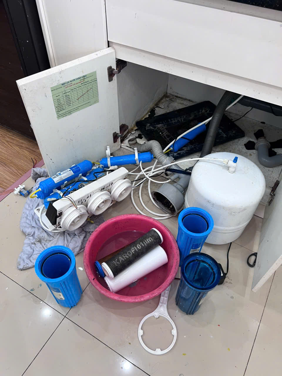 Khi nào cần thay lõi lọc nước