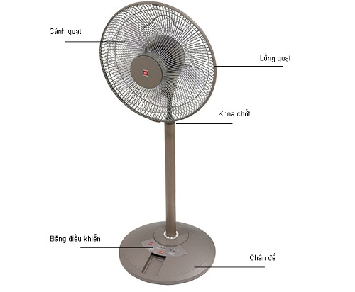 Quạt đứng lửng KDK N30NH