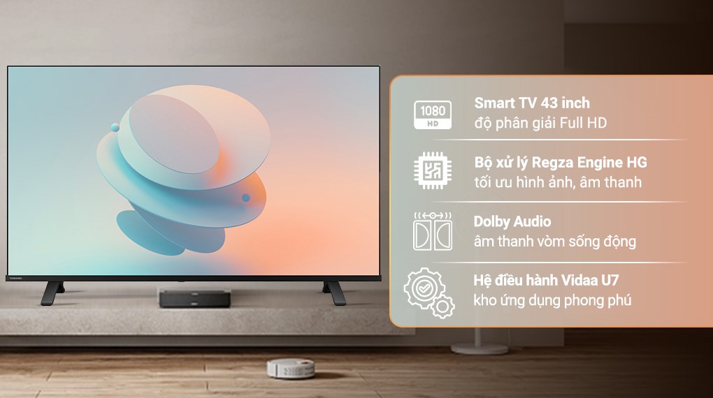 Tivi Toshiba FHD 43 inch 43V31MP