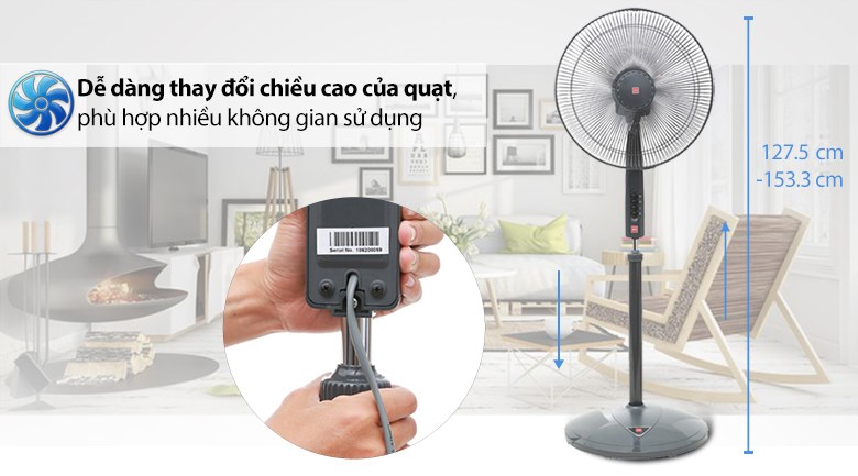 Quạt đứng KDK P41U