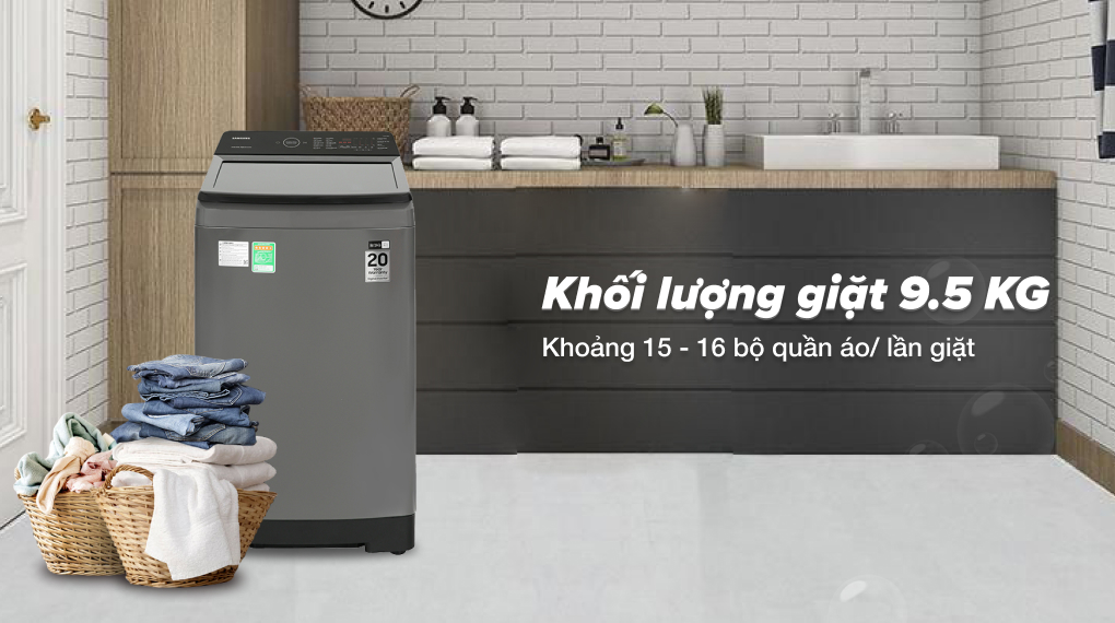 🚿 Tự làm sạch lồng giặt – An toàn cho cả gia đìnhTính năng Eco Tub Clean tự động làm sạch lồng giặt, loại bỏ cặn bẩn và vi khuẩn mà không cần dùng hóa chất, giúp ngăn ngừa dị ứng và bảo vệ làn da nhạy cảm của trẻ nhỏ.