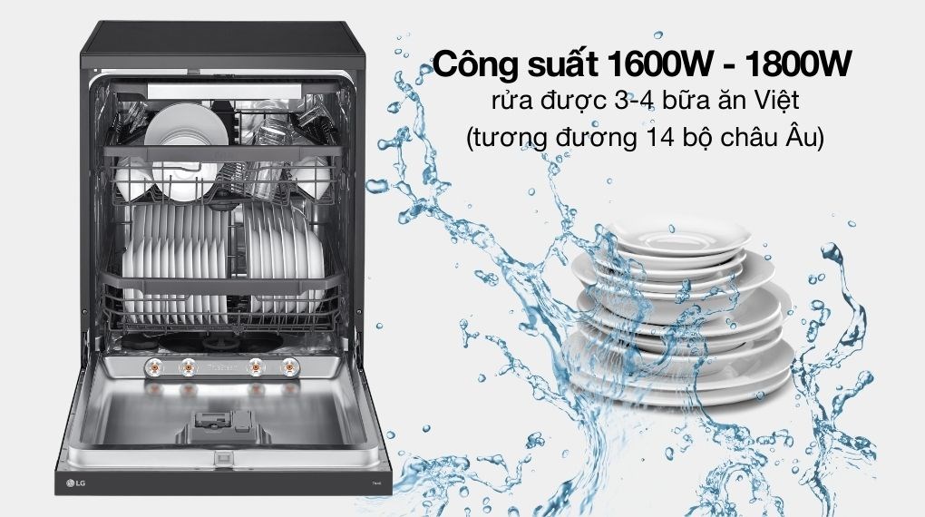 Máy rửa bát LG LDT14BLA4 độc lập 14 bộ 