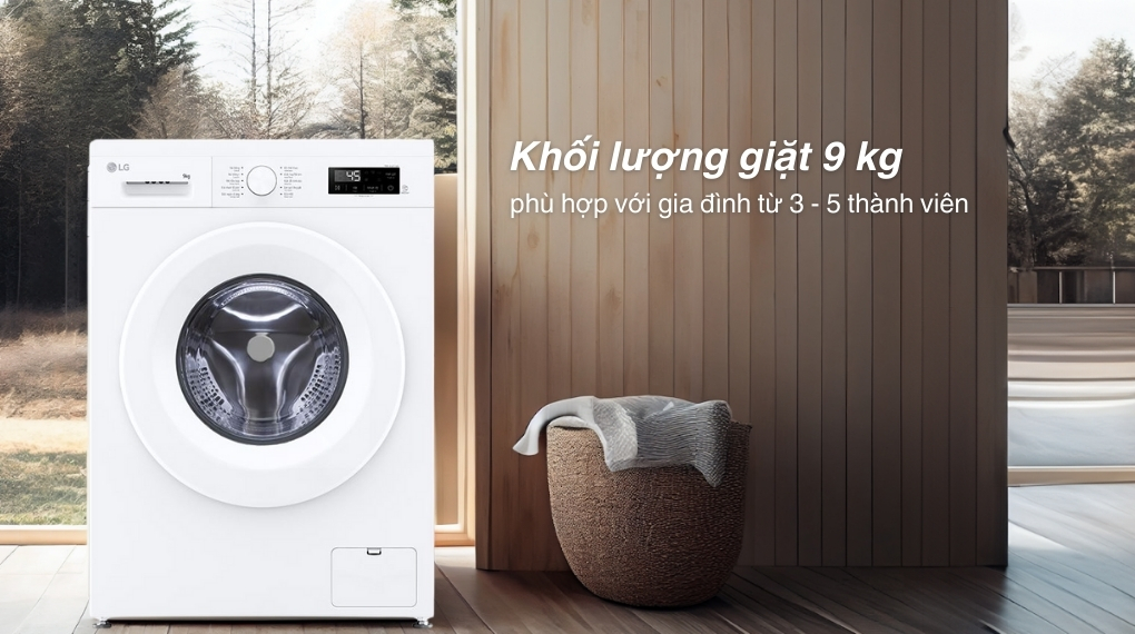 Máy giặt LG FB1209S6W 9kg Inverter