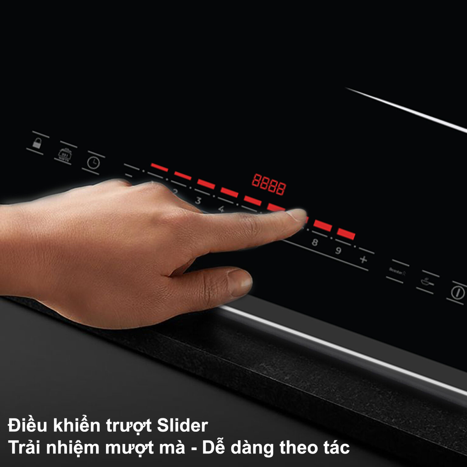 Bếp từ đôi Lorca LCI 685TH Thái Lan tiết kiệm điện