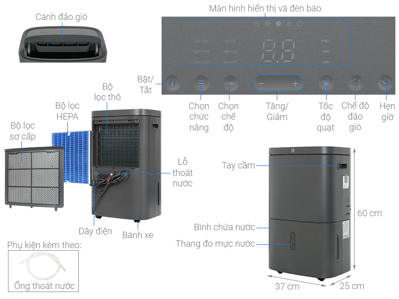 may hut am Electrolux EDH14TRBD2