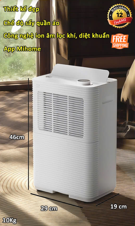 Máy hút ẩm thông minh Xiaomi VINO 16L chính hãng