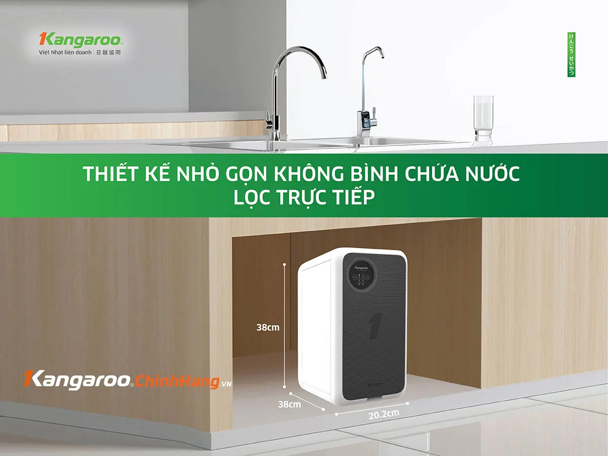 Máy Lọc Nước Để Gầm Kangaroo Hydrogen KG400US