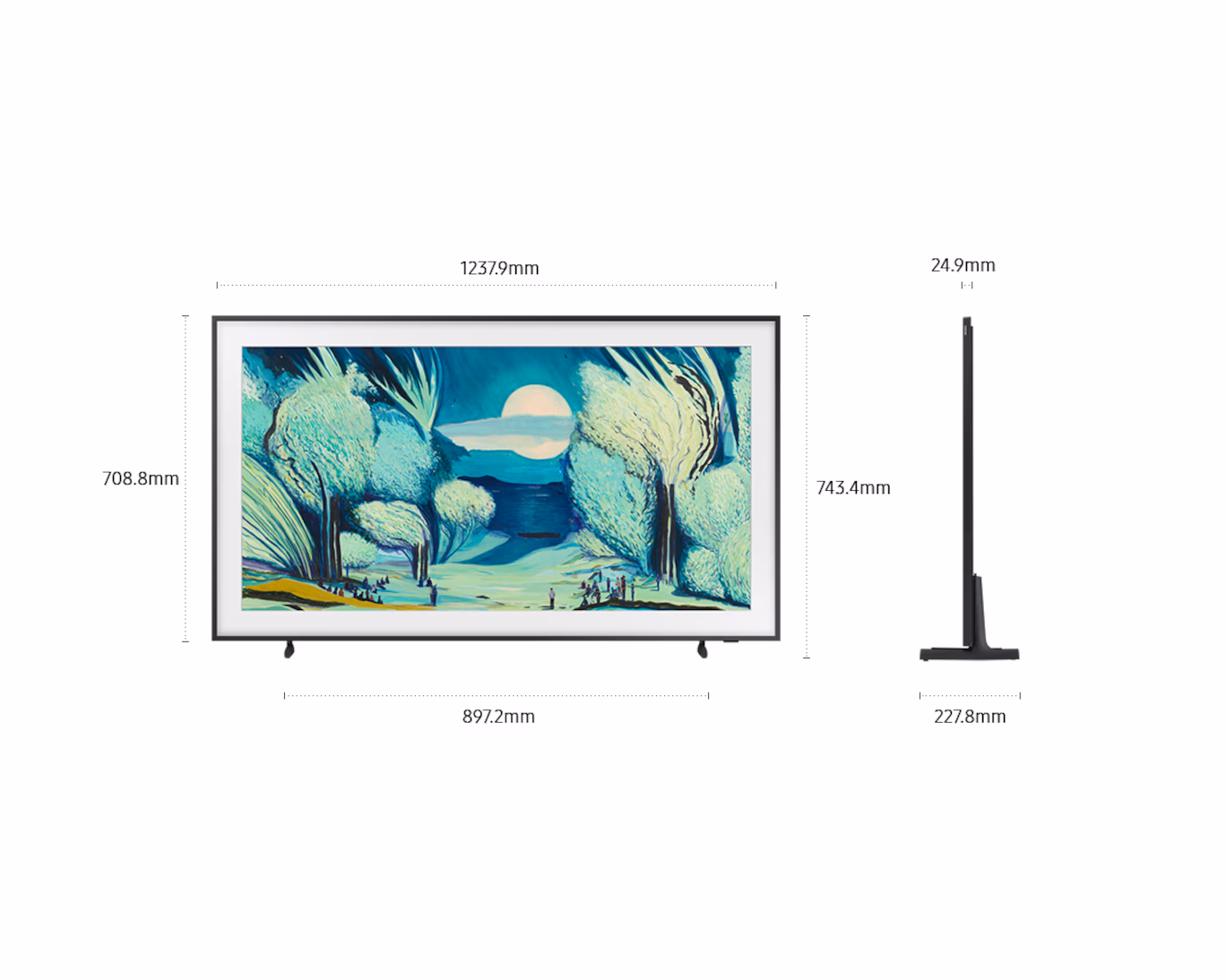 Tivi Samsung QA75LS03FA 75 inch QLED Lifestyle 4K