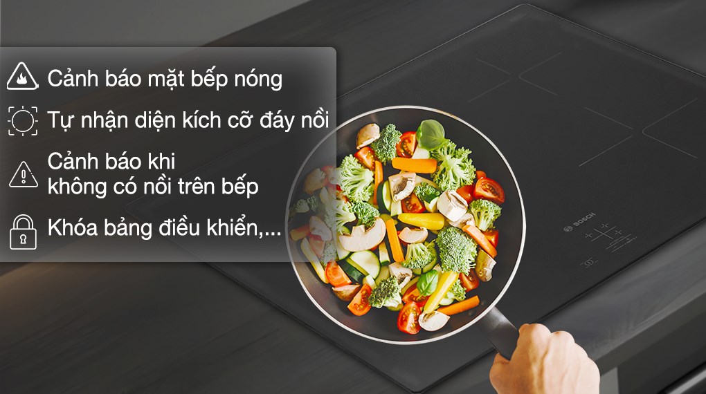 Bếp từ Bosch PUC61KAA5E mặt kính cao cấp