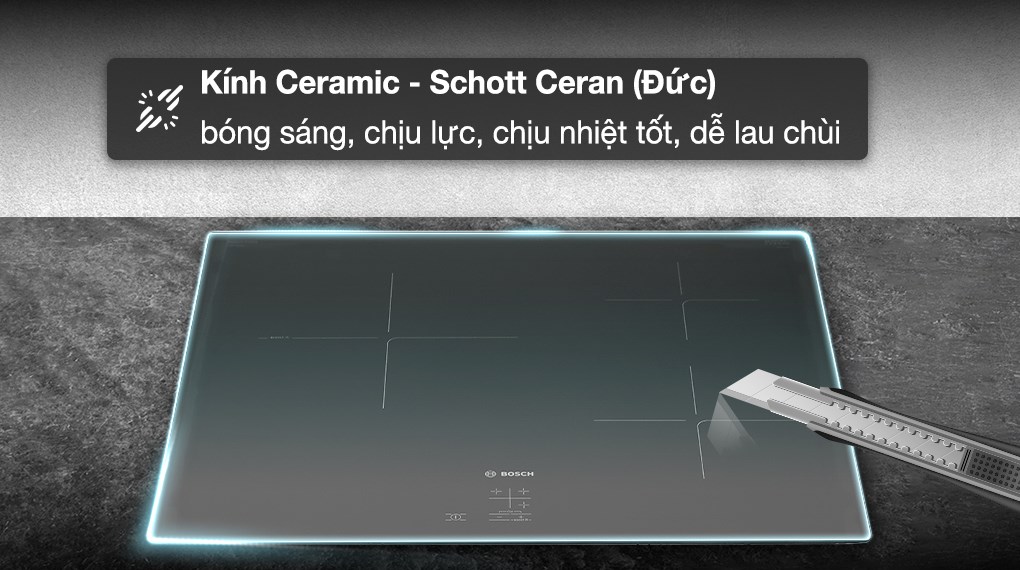Bếp từ Bosch PUC61KAA5E sản xuất tại Tây Ban Nha