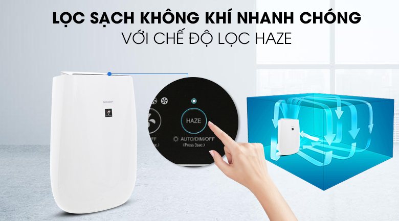 Máy lọc không khí Sharp FP-J40E-W Plasmacluster Ion