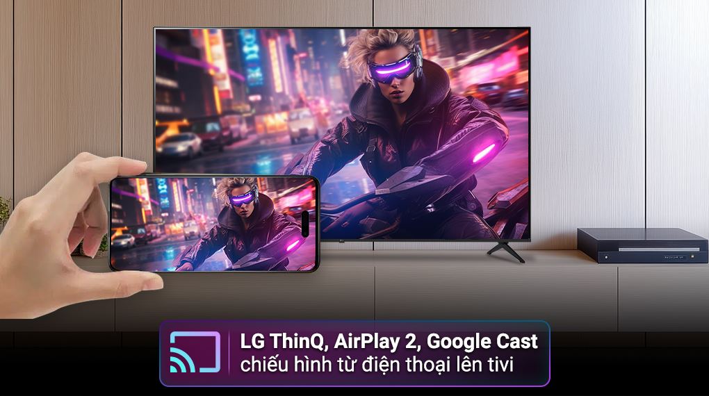 Tivi LG 86UA8450PSA thiết kế viền mỏng sang trọng