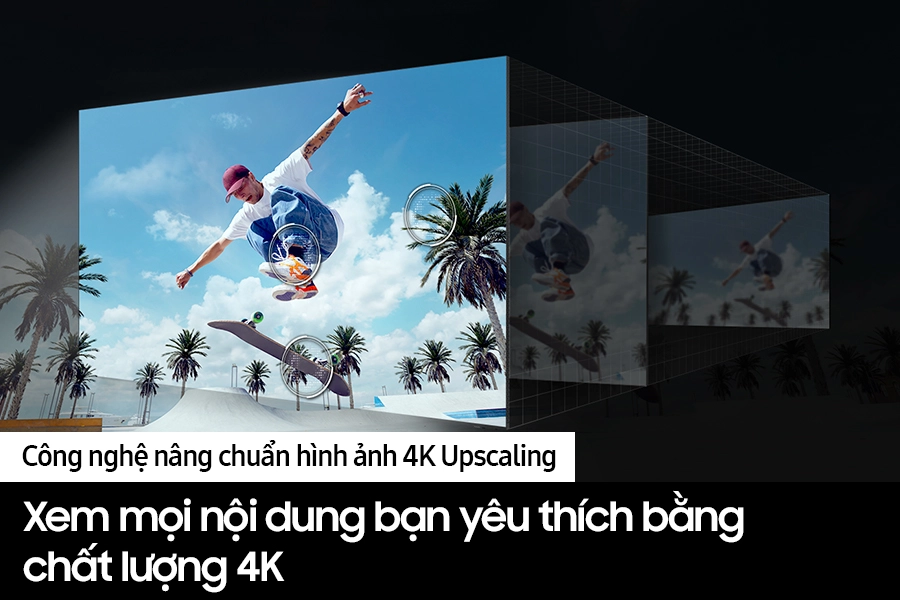 Hình ảnh 4K sắc nét Samsung QA85Q60DAKXXV