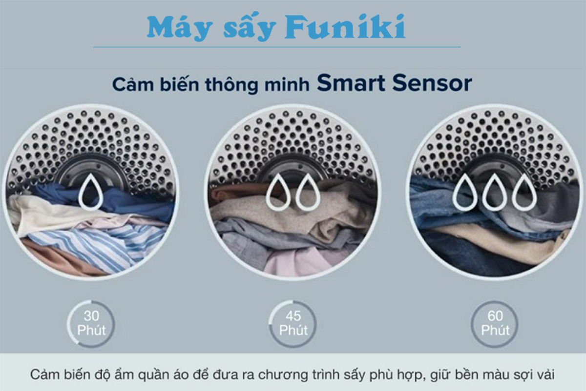 Máy sấy Funiki HD V6100AG 10kg