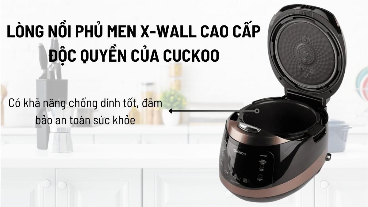 Nồi cơm điện cao tần Cuckoo CRP-HWF1000F 1.8 lít