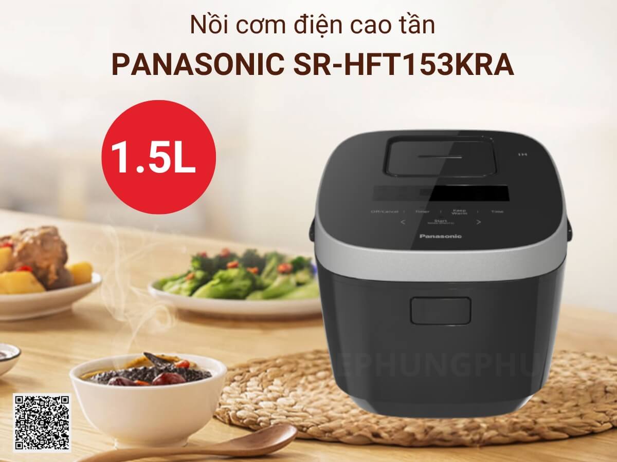 Nồi cơm cao tần Panasonic SR-HFT153KRA 1.5 lít