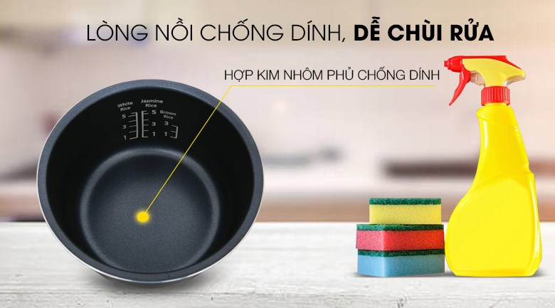 Lòng nồi chống dính Panasonic SR-CL108WRA