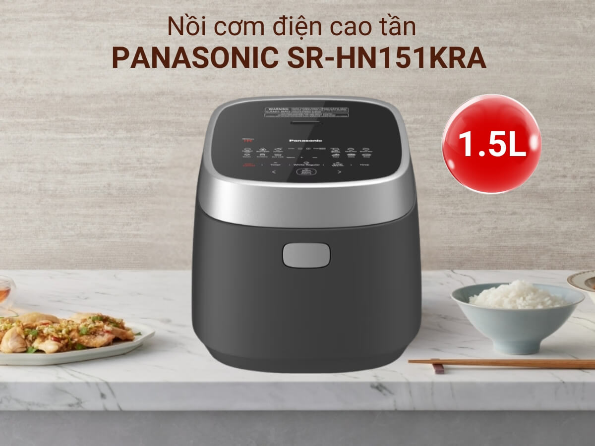 Nồi cơm cao tần Panasonic SR-HN151KRA 1.5 lít
