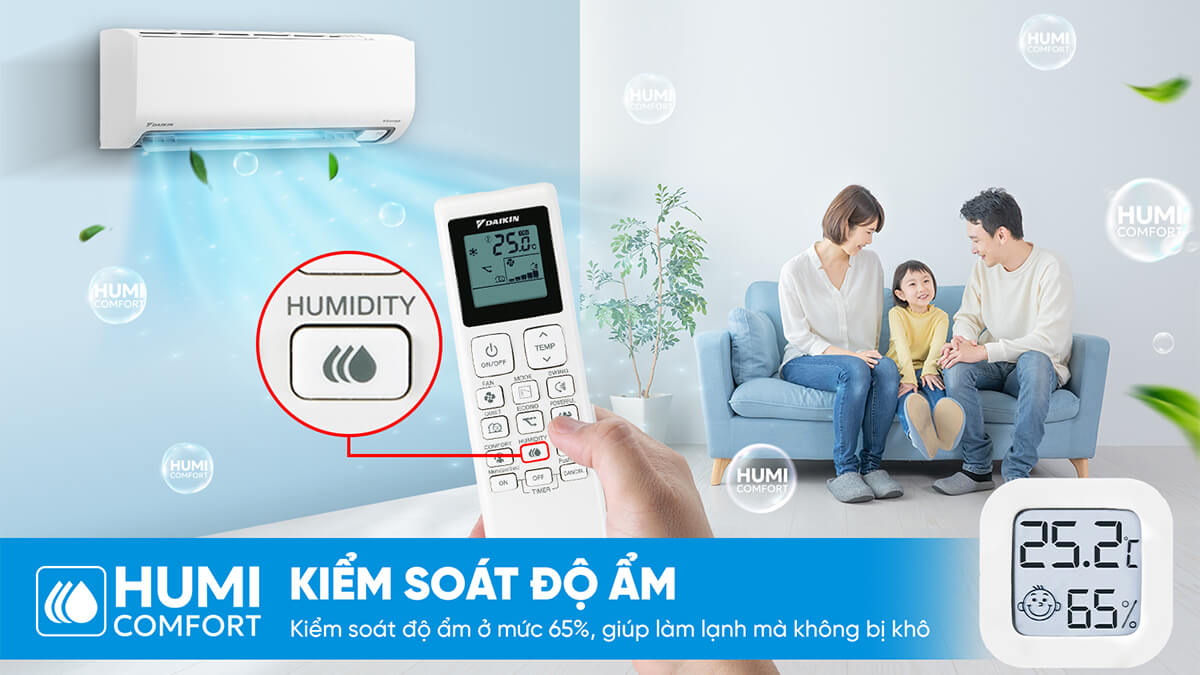 Điều hòa Daikin 18000Btu FTKB50YVMV 1 chiều Inverter