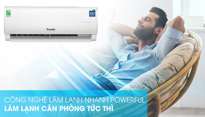 Funiki HSC18TMU 18000BTU lắp đặt phòng ngủ 25m2
