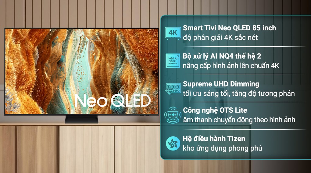 tivi samsung qled đẹp