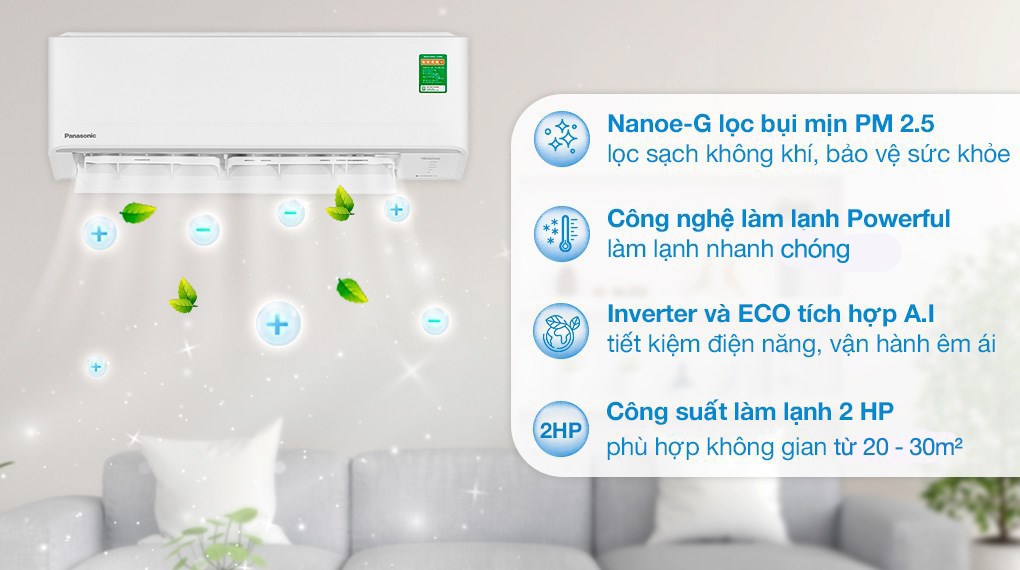 Dàn nóng Panasonic RU18AKH-8 18000BTU ngoài trời