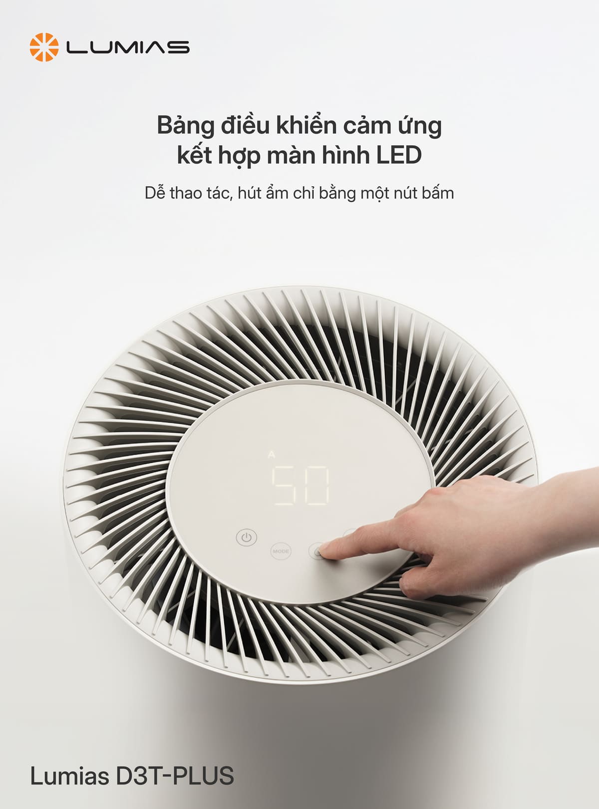 Bình chứa 3L Lumias D3T-PLUS