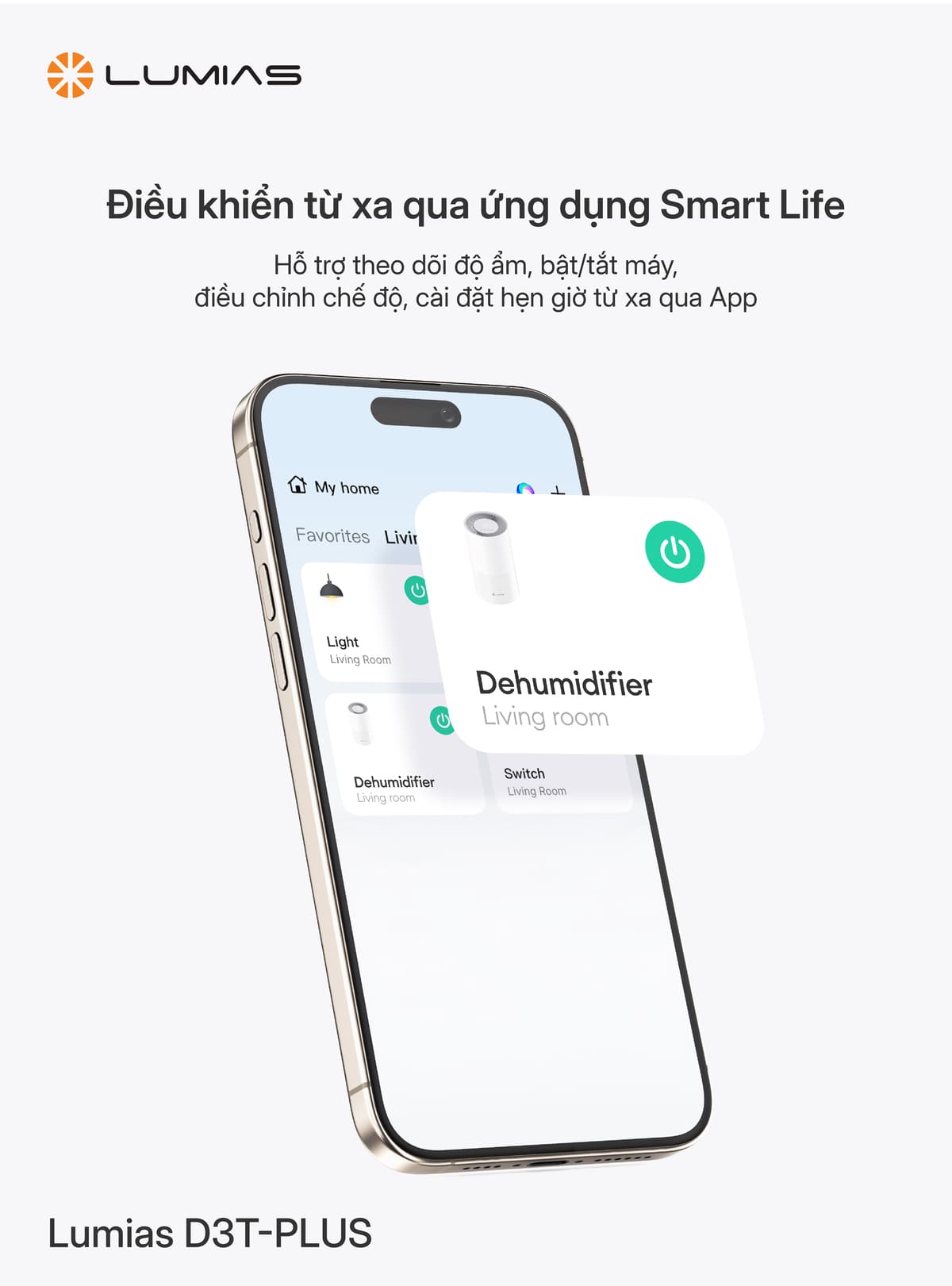 Kết nối Smart Life Lumias D3T-PLUS