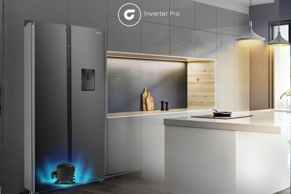 Inverter tiết kiệm điện Hisense RS708N4EBND