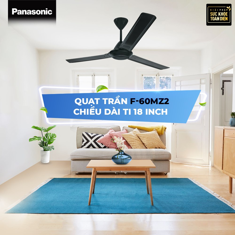 Quạt trần Panasonic 3 cánh F-60MZ2