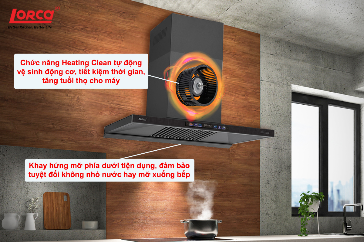 máy hút mùi công suất lớn