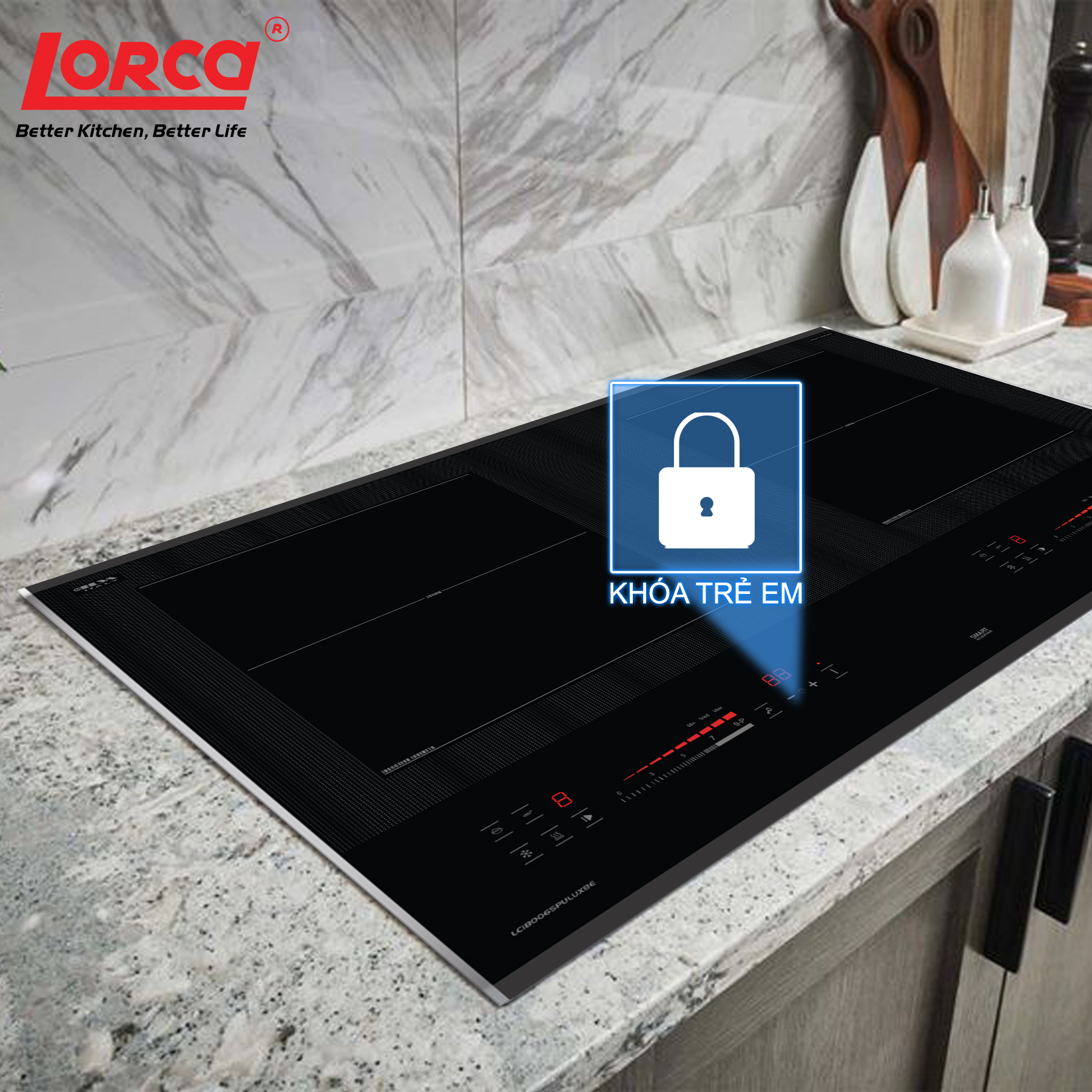 Lorca LCI-80065PULUX8E hẹn giờ