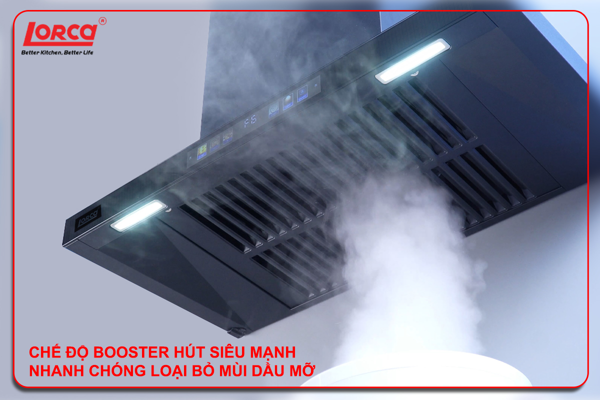 Máy hút mùi Lorca LC 3619 cho căn hộ chung cư