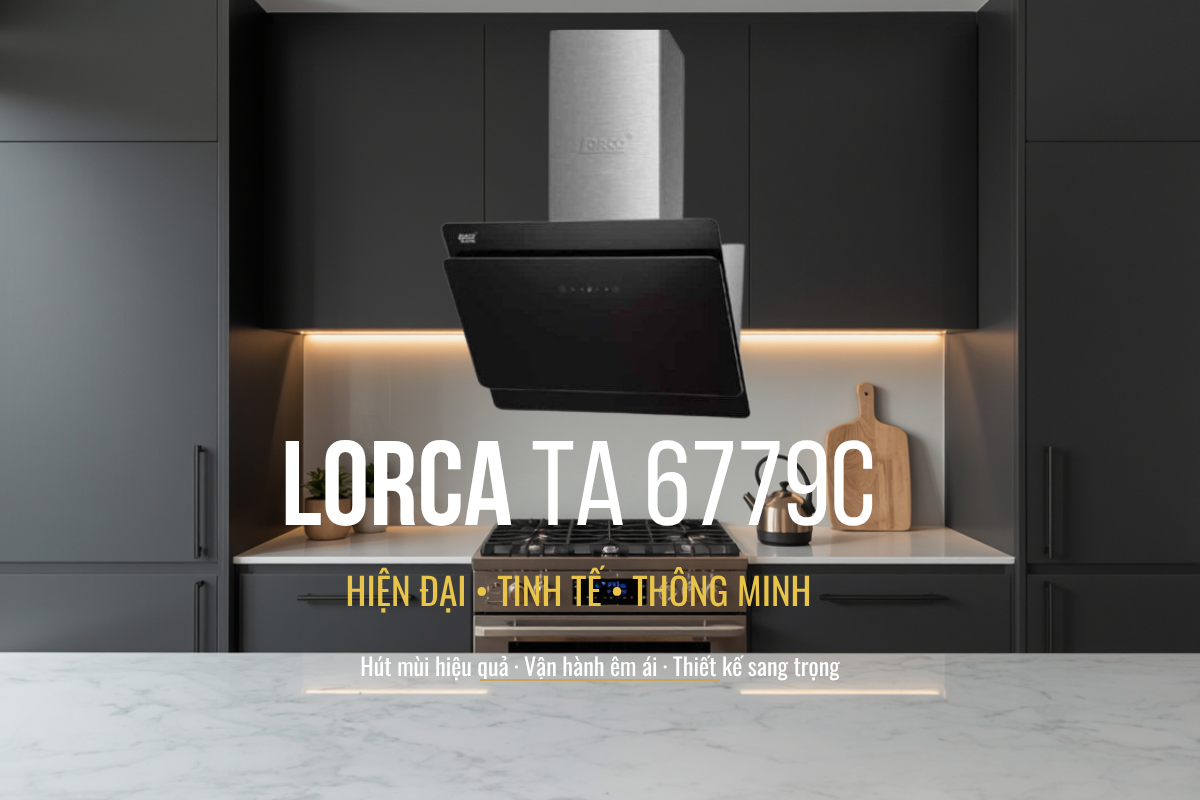 Thiết kế hiện đại của máy hút mùi TA 6779C