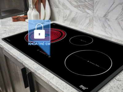 Bếp điện từ Lorca LCE-306 khóa trẻ em an toàn
