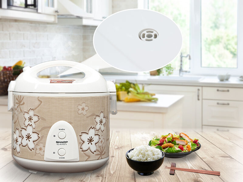 Thiết kế nồi cơm điện Sharp KS-N191ETV SB