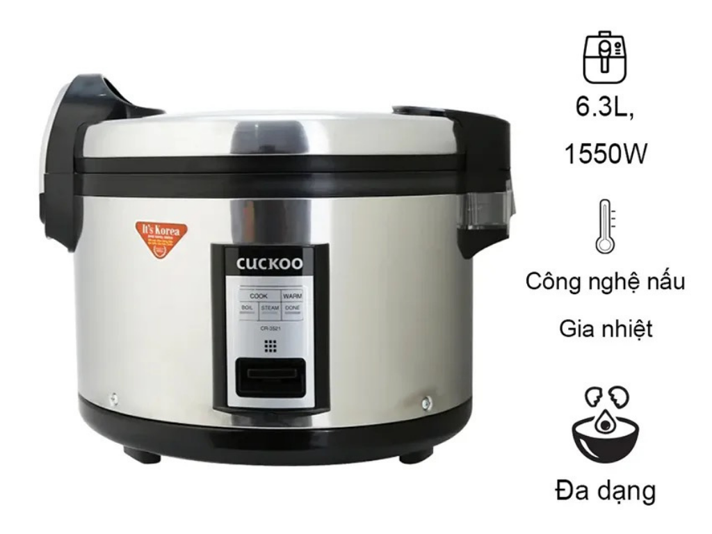Nồi cơm điện công nghiệp Cuckoo CR-3521