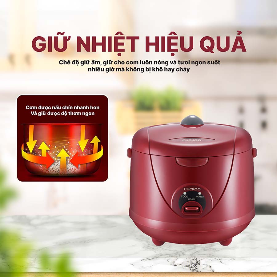 Nồi cơm điện Cuckoo cho gia đình