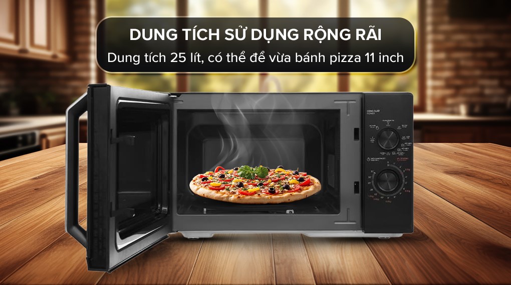 Khoang Lò vi sóng Toshiba MW3-MG25PE(BK) 25 lít