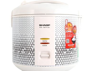 Nồi cơm điện Sharp KS-181TJV chính hãng