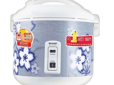 Nồi cơm điện Sharp KS-N181ETV-SL chính hãng