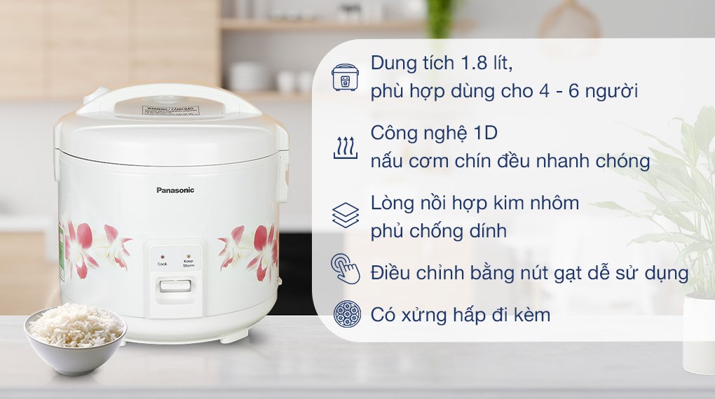 Panasonic SR-MVN18FRAX 650W