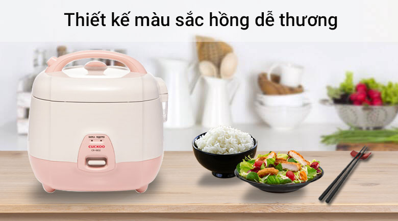 Thiết kế nồi cơm điện Cuckoo CR-0632